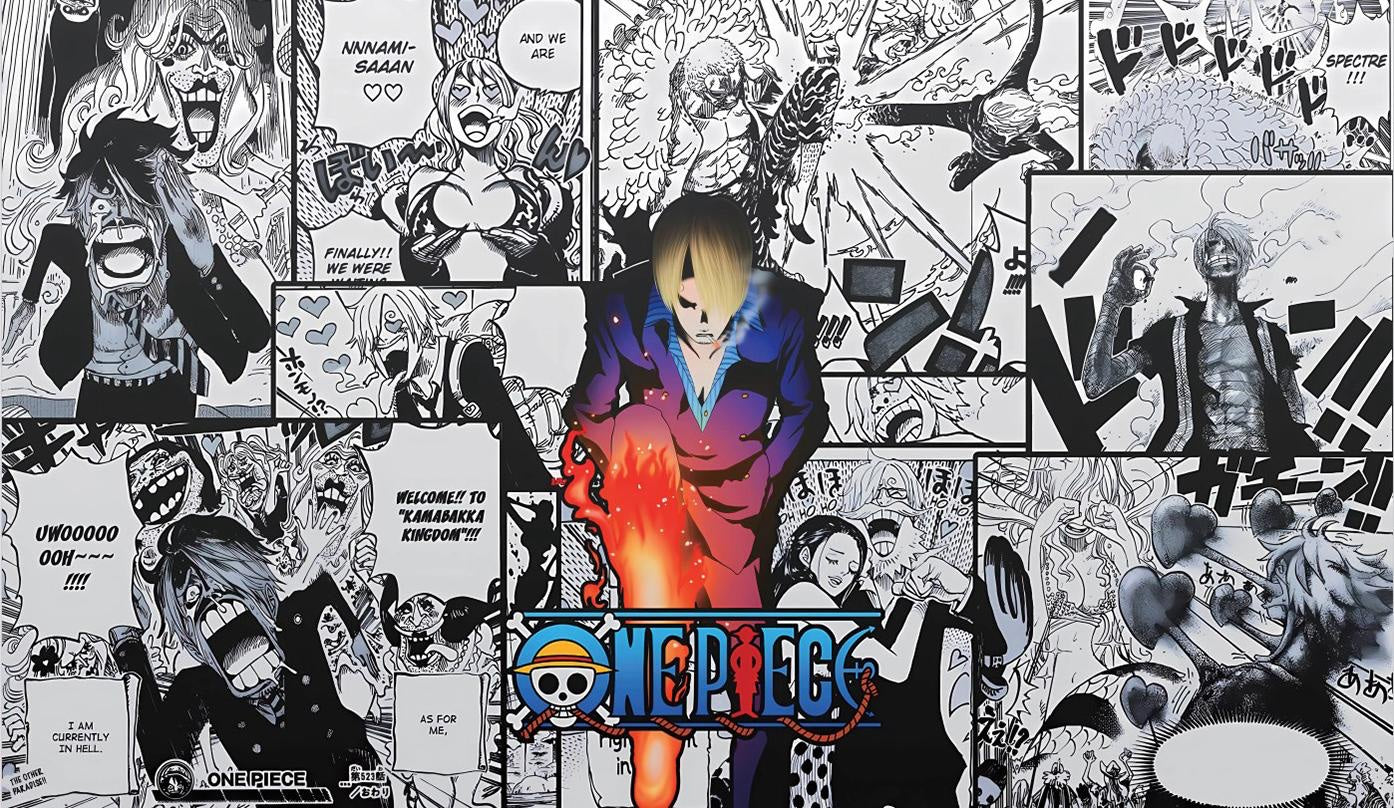 (One Piece - Manga Sanji) Mousepad