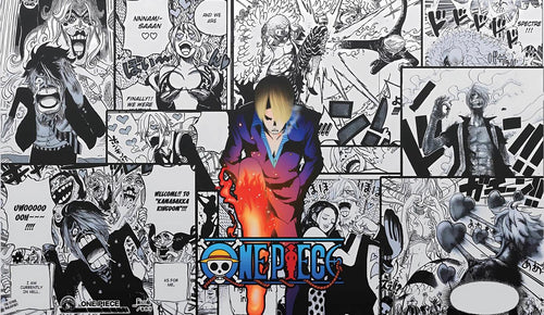 (One Piece - Manga Sanji) Mousepad