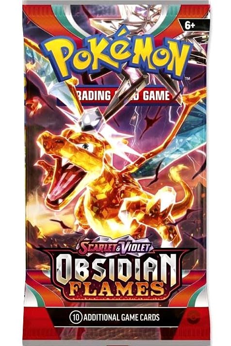 Pokémon TCG Scarlet & Violet Obsidian Flames single booster pack