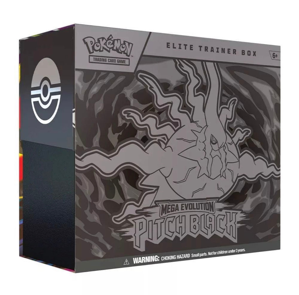 Pokemon TCG : Pitch Black (ME-05) Elite Trainer Box Trading Card (Bundle)