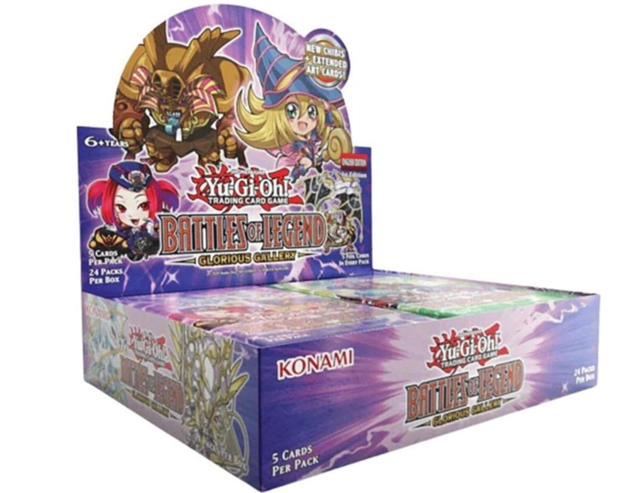 Yu-Gi-Oh! Battles of Legend: Glorious Gallery Booster Box - 24 Packs