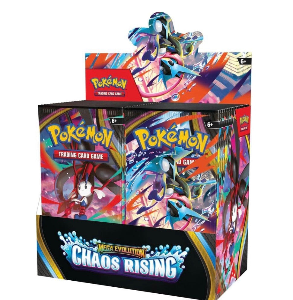 Pokémon TCG: Mega Evolution—Chaos Rising Booster Box