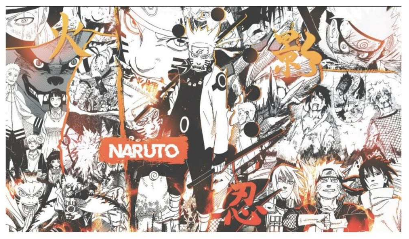 Naruto : Will of Fire Desk Mat