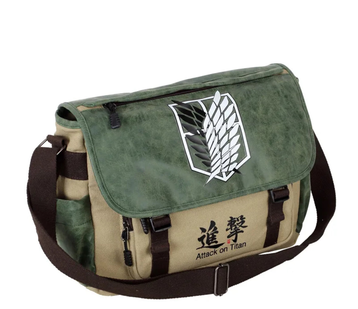 (Attack On Titan - Scouts) Canvas Shoulder Bag