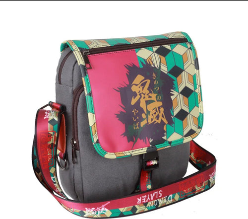 (Demon Slayer - Giyu Tomioka) Canvas Shoulder Bag