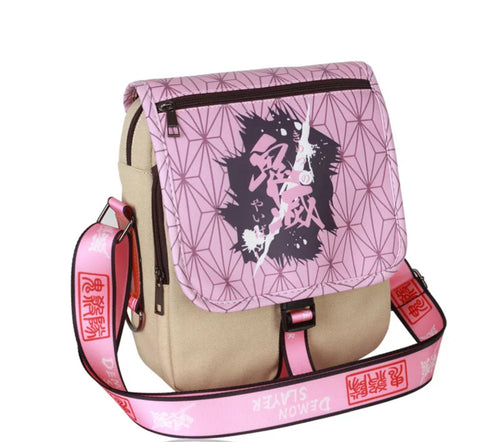 (Demon Slayer - Nezuko) Canvas Shoulder Bag