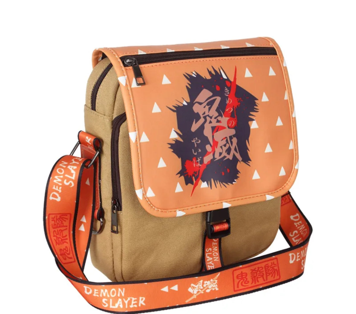 (Demon Slayer - Zenitsu) Canvas Shoulder Bag