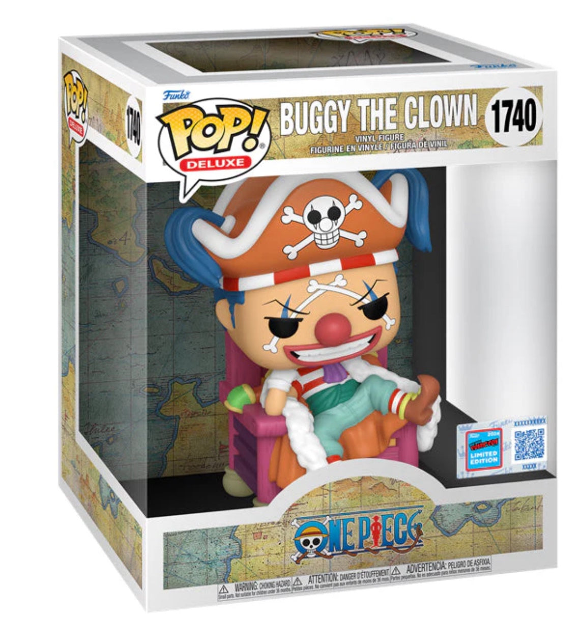 Funko Pop! Animation: One Piece - Buggy The Clown (NYCC'24)