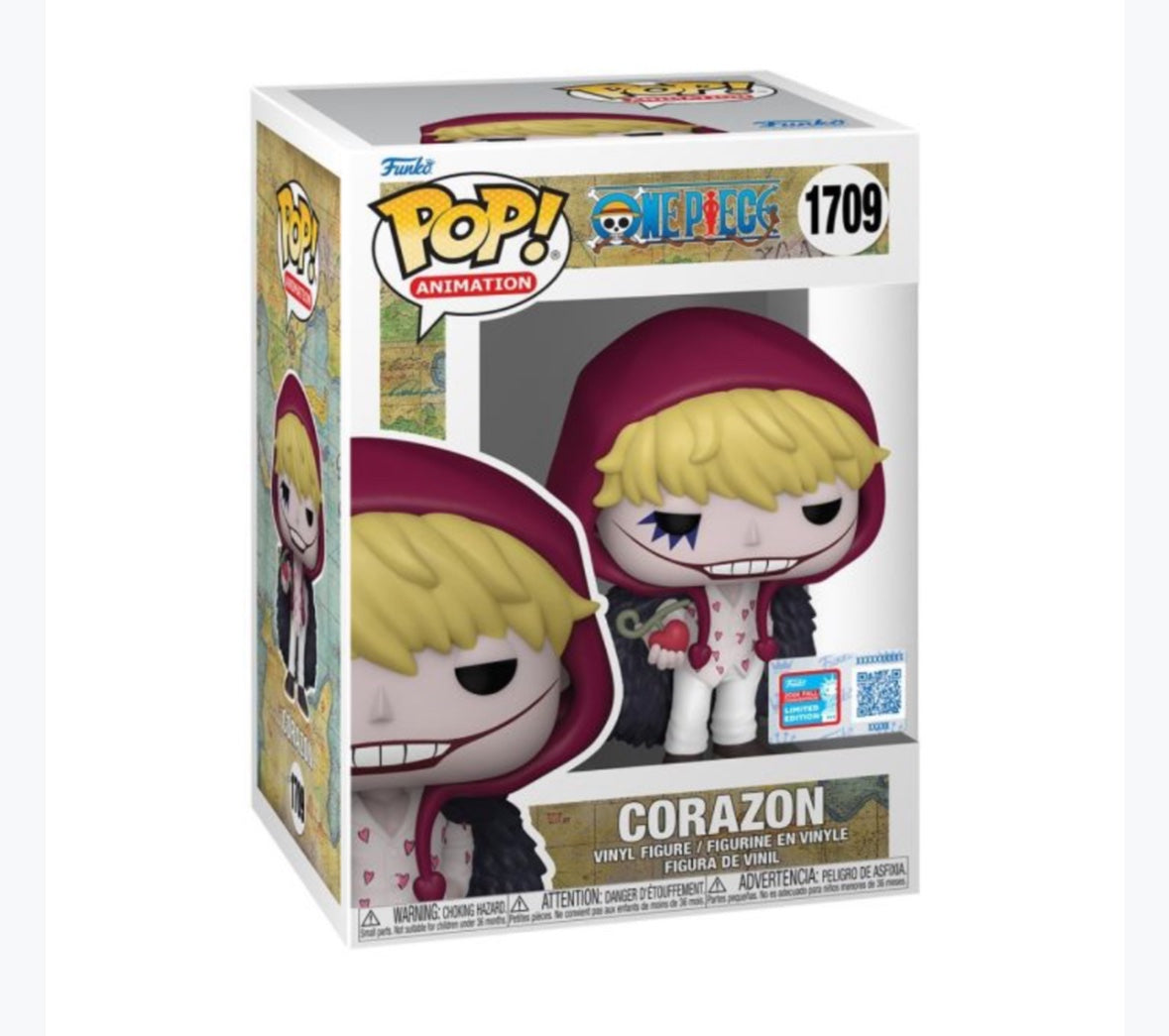 Funko Pop! Animation: One Piece - Corazon (NYCC'24) Vinyl Figures