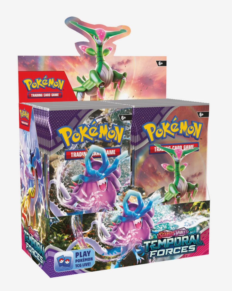 Pokemon TCG Scarlet &amp; Violet 5 Temporal Forces Booster