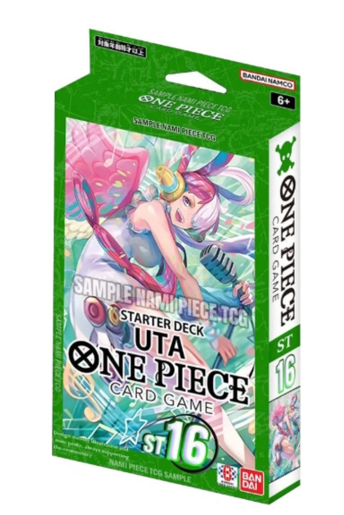 One Piece Card Game: Starter Deck Green Uta [ST16]