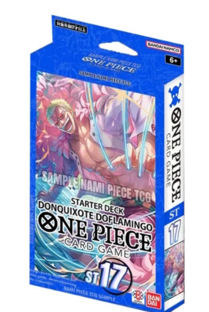 One Piece Card Game: Starter Deck Blue Donquixote Doflamingo [ST17]