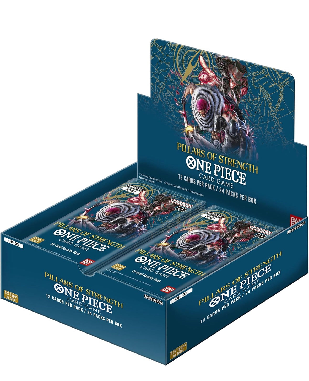 One Piece Card Game - Pillars Of Strength - OP03 Booster Display Box