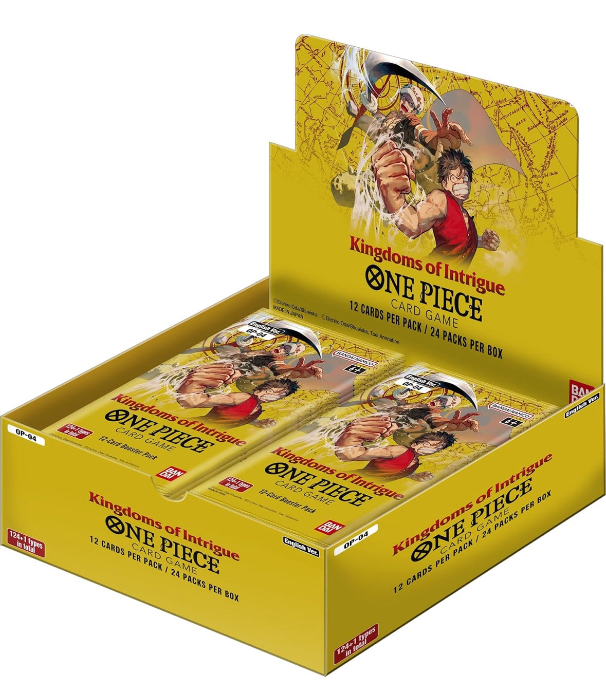 One Piece Card Game - Kingdoms Of Intrigue - OP04 Booster Display Box