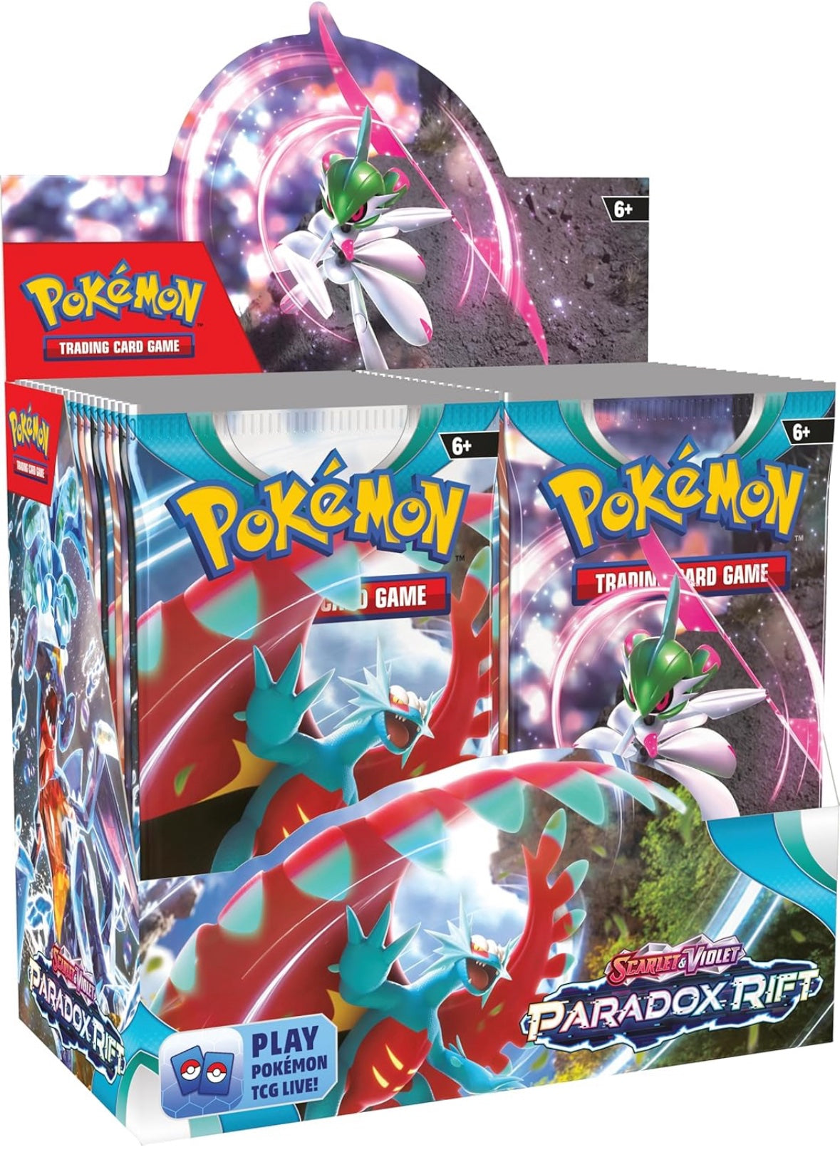 Pokemon TCG Scarlet &amp; Violet 4 Paradox Rift Booster Box Sealed