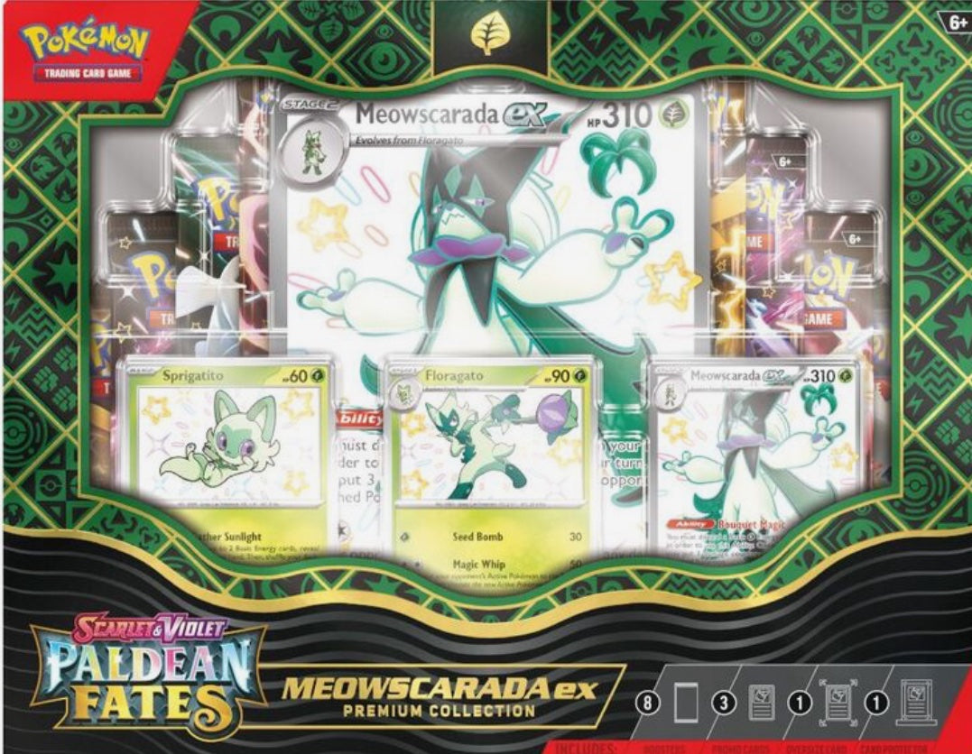 Pokemon TCG Scarlet &amp; Violet 4.5 Paldean Fates Premium Collection