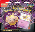 POKEMON TCG: Scarlet and Violet: PALDEAN Fates: TECH Sticker Collection - Shiny Fidough