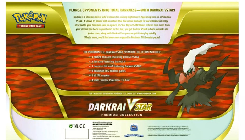 Pokemon Darkrai VSTAR Premium Collection Box