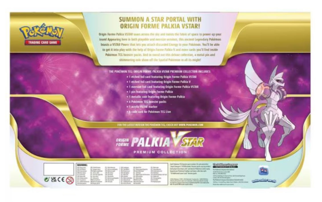 Pokémon TCG: Origin Forme Palkia VSTAR Premium Collection