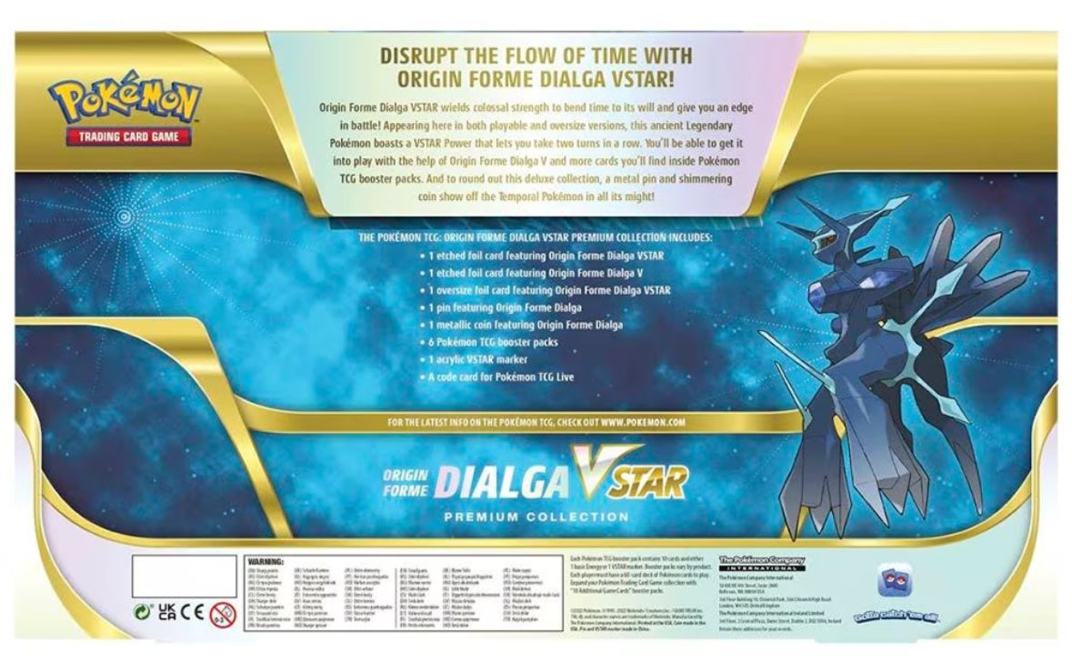 Pokémon TCG: Origin Forme Dialga VSTAR Premium Collection
