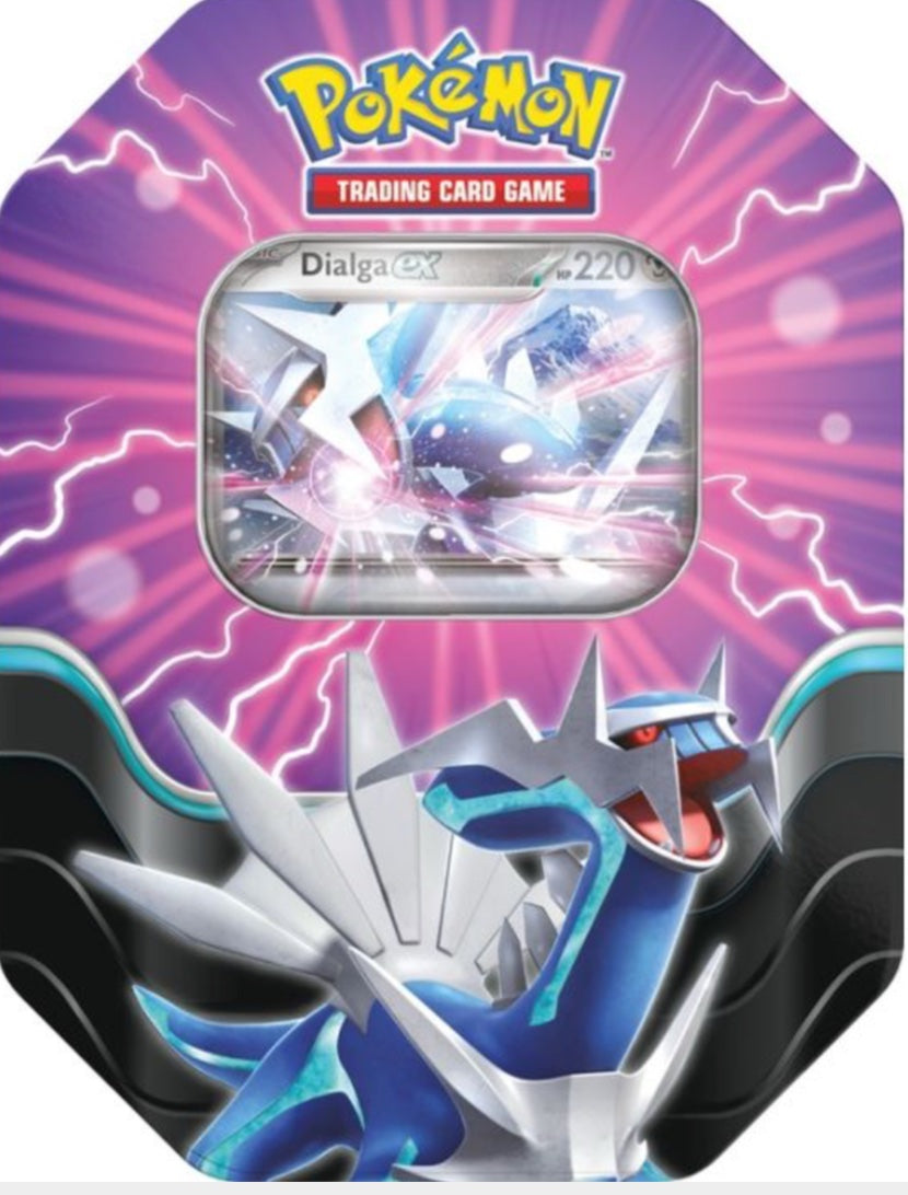 Pokemon TCG : Spring ex Tin (4 boosters) (Assorted 1 Piece)