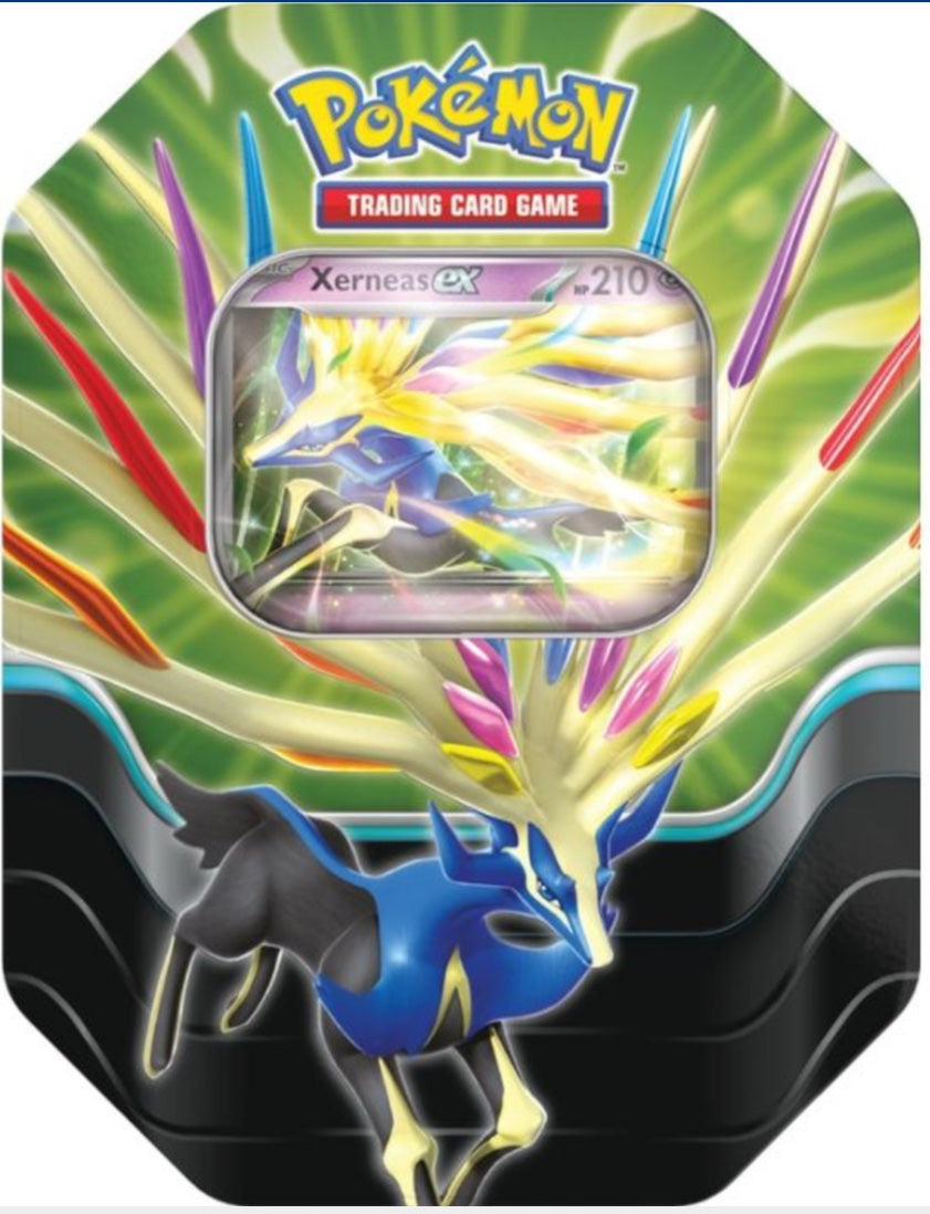 Pokemon TCG : Spring ex Tin (4 boosters) (Assorted 1 Piece)