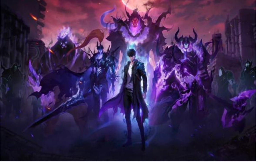 Solo Leveling - Jinwoo Shadow army Mouse pad