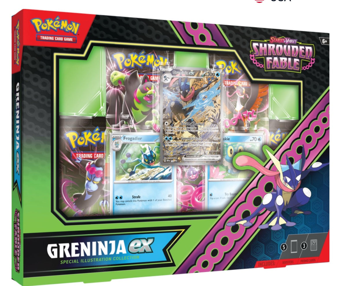 Pokemon TCG: SV6.5 Shrouded Fable Special Collection - Greninja EX