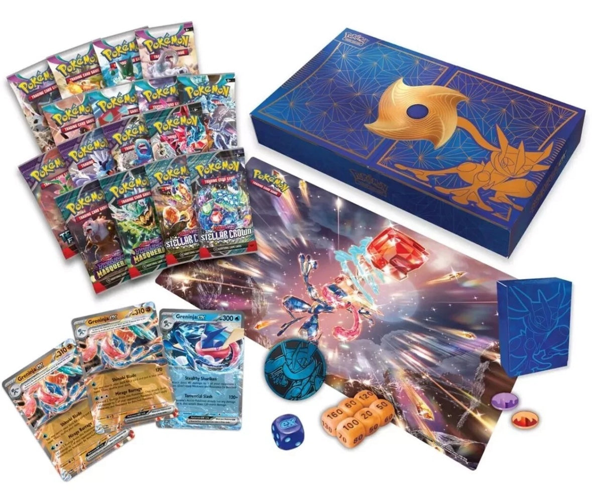 Pokemon Greninja ex Ultra Premium Collection Sealed 2024 TCG UPC GAMESTOP EXCLUSIVE