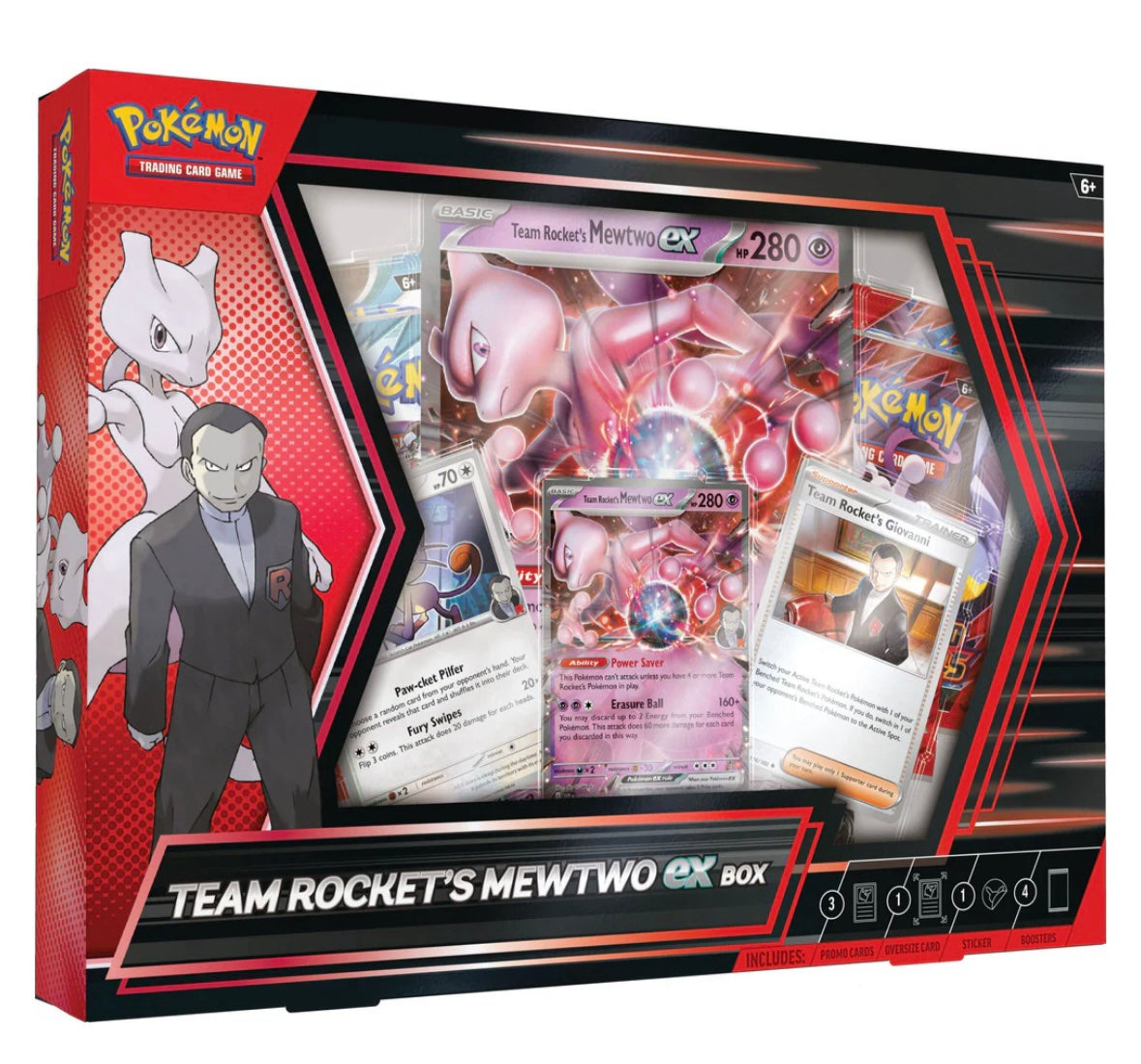 Pokemon TCG SV10 Destined Rivals Team Rocket's Mewtwo EX Box