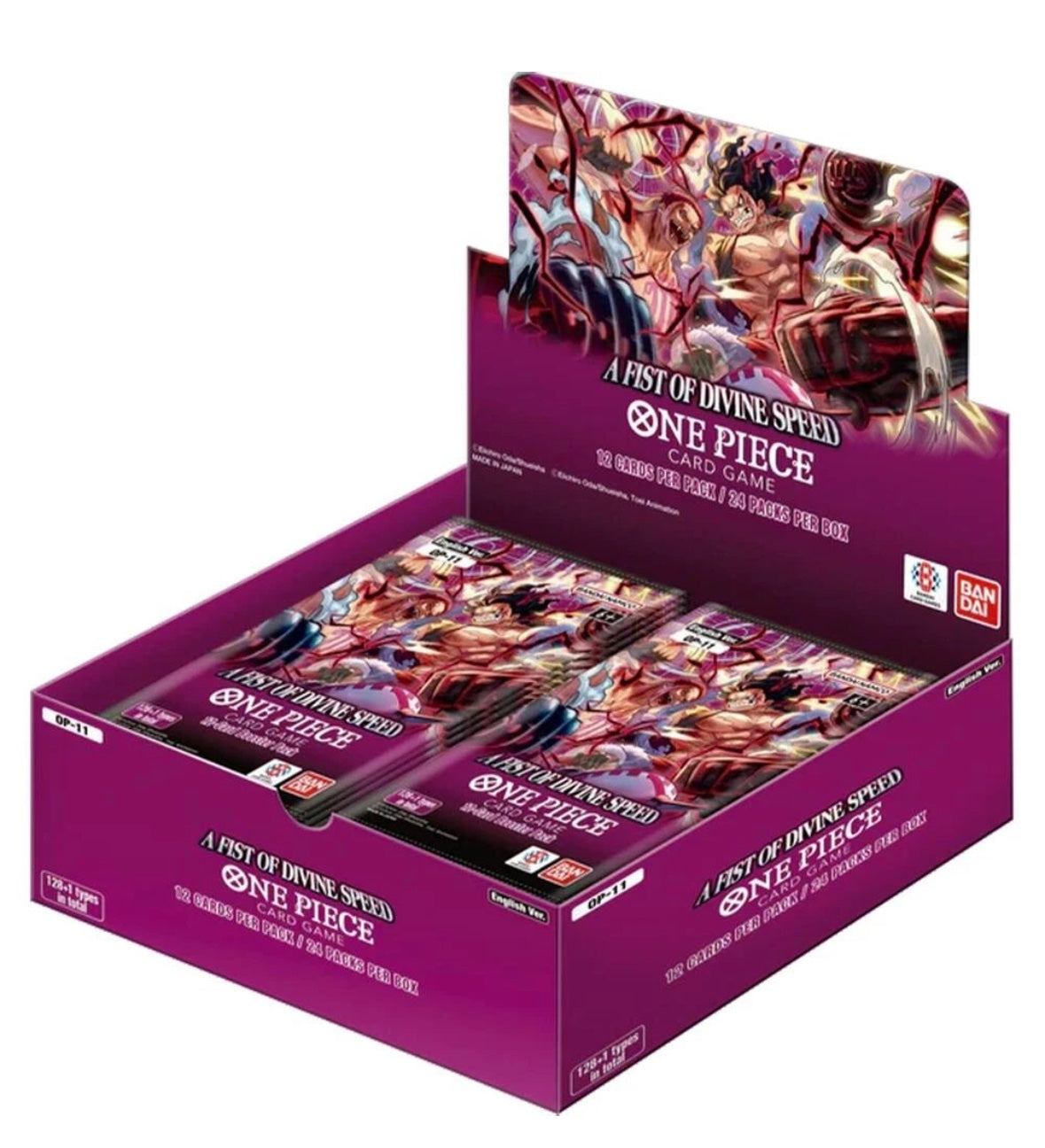 One Piece Card Game: A Fist of Divine Speed Booster Box (OP-11)
