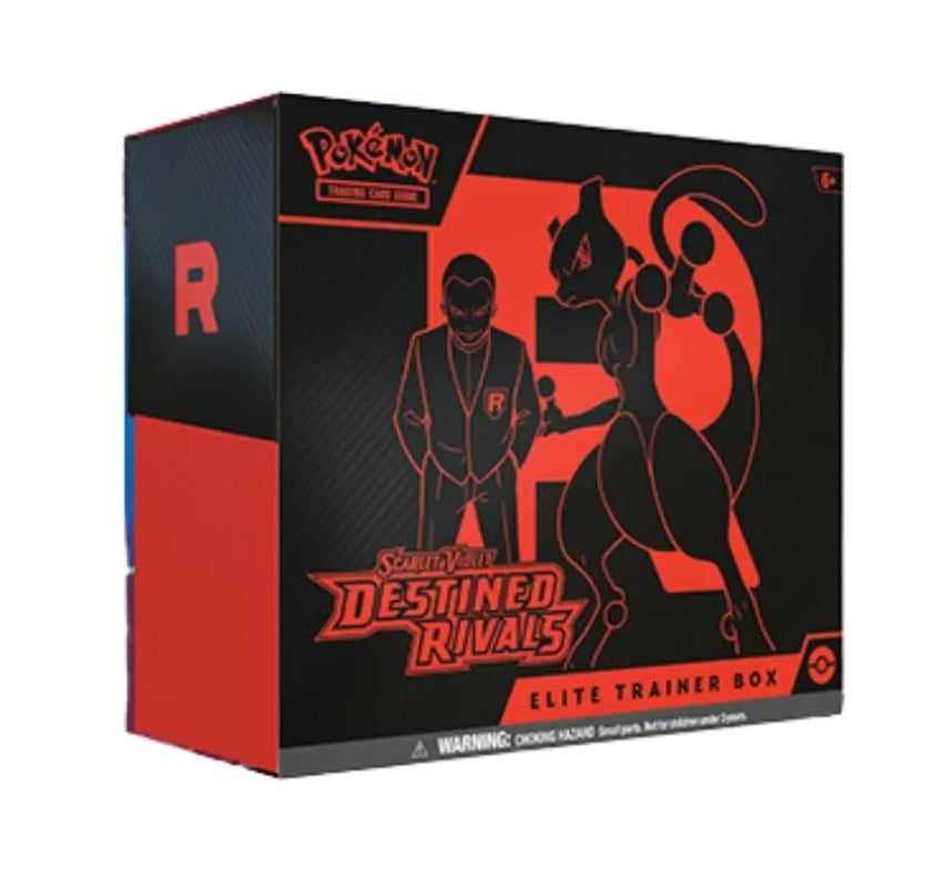 2025 Pokémon Scarlet &amp; Violet Destined Rivals Elite Trainer Box