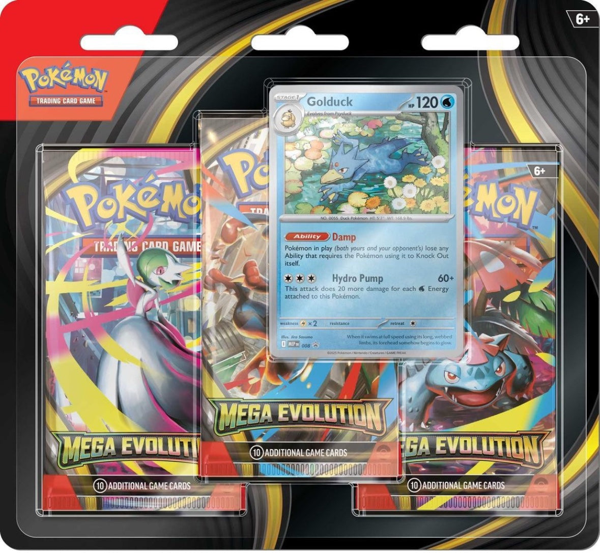 Pokémon TCG: Mega Evolution - 3 pack