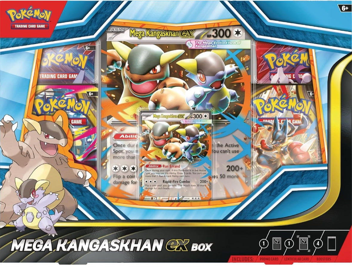 Pokemon TCG: Mega Kangaskhan EX Box