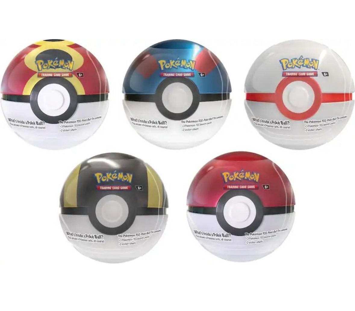Pokemon TCG: Poke Ball Tin 2025 (Random 1 Piece)