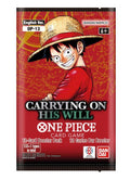One Piece Trading Cards: Carrying On His Will Booster Pack OP-13