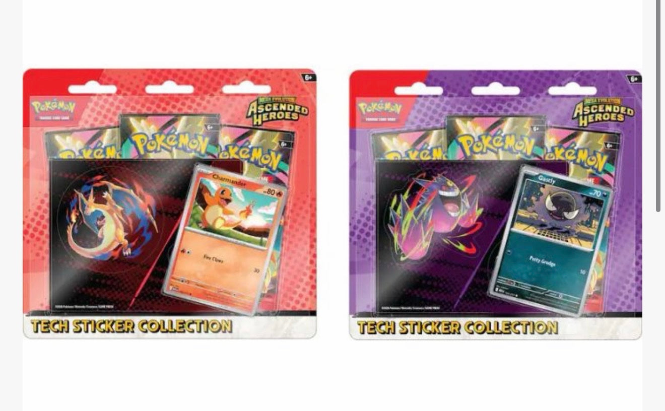 Pokémon TCG: Mega Evolution - Ascended Heroes Tech Sticker Collection