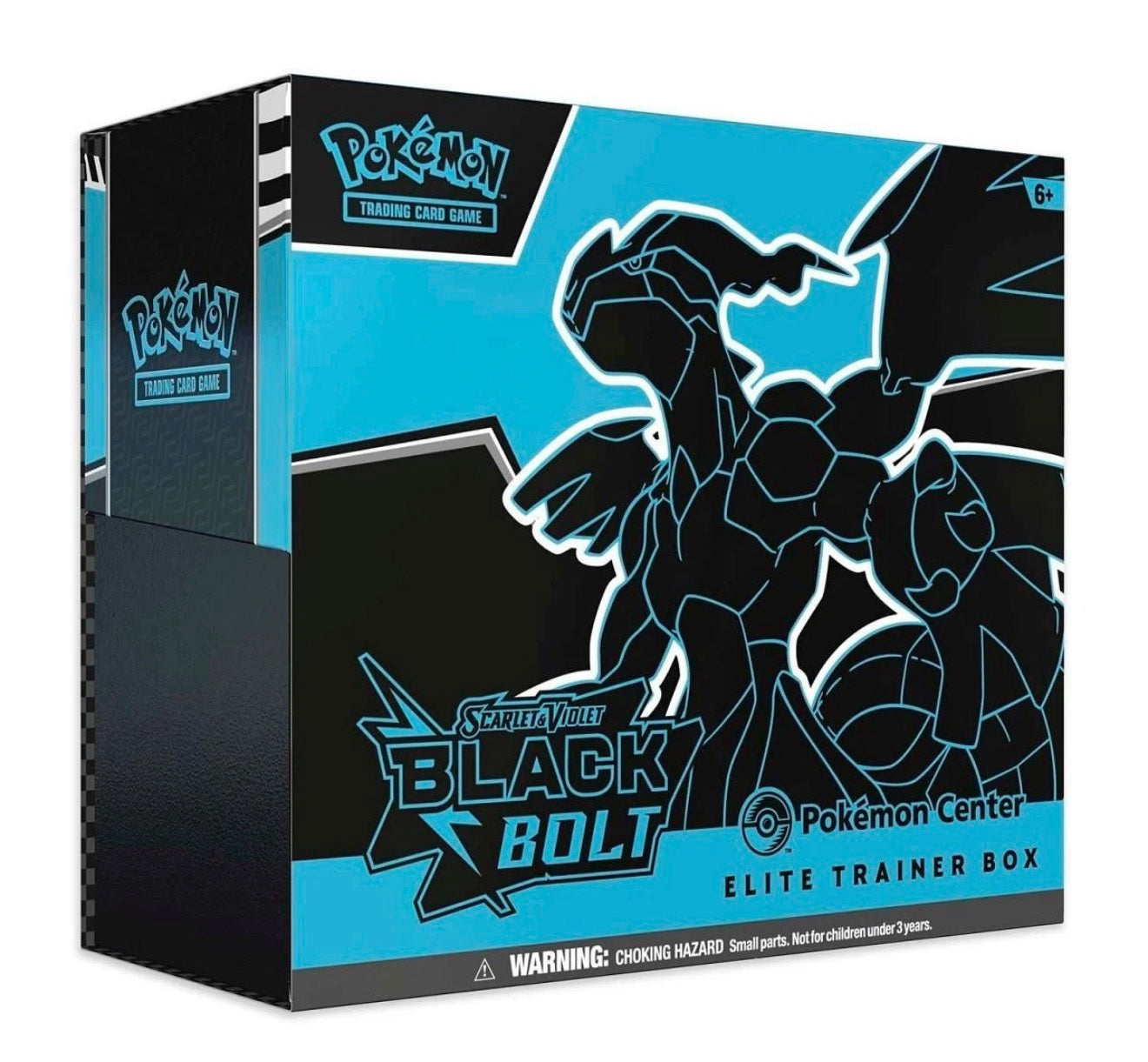 Pokemon Scarlet &amp; Violet Black Bolt Pokemon Center Elite Trainer Box