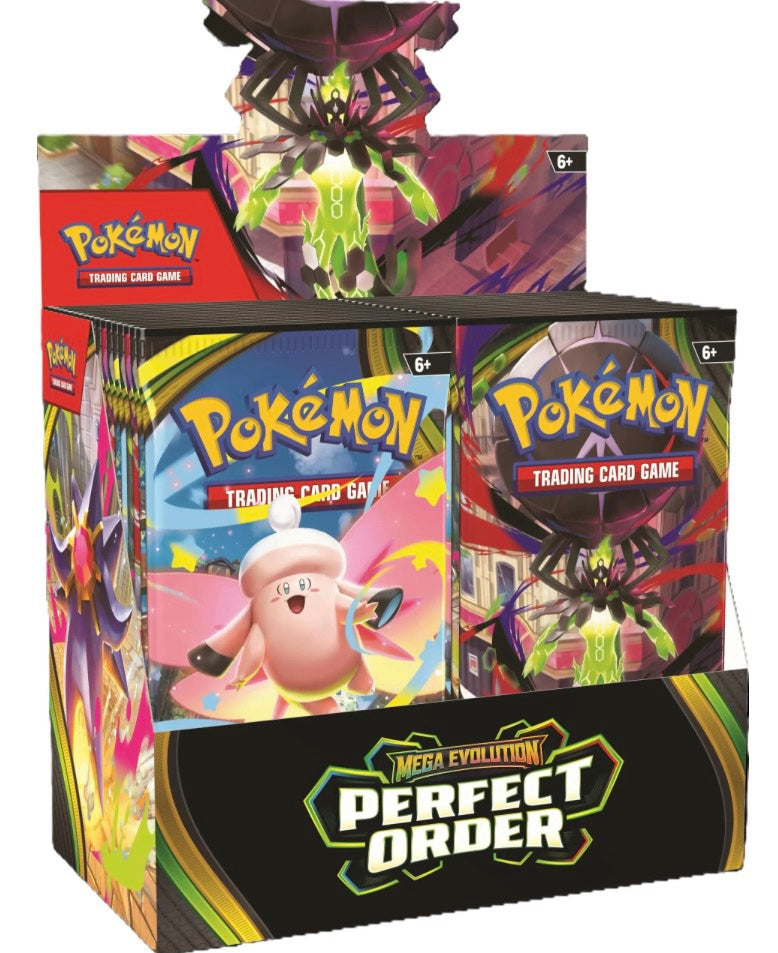 Pokémon TCG: Mega Evolution—Perfect Order Booster Display Box