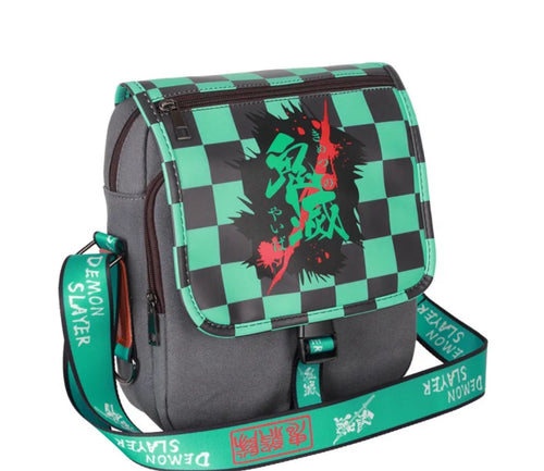 (Demon Slayer - Kamado Tanjiro) Canvas Shoulder Bag