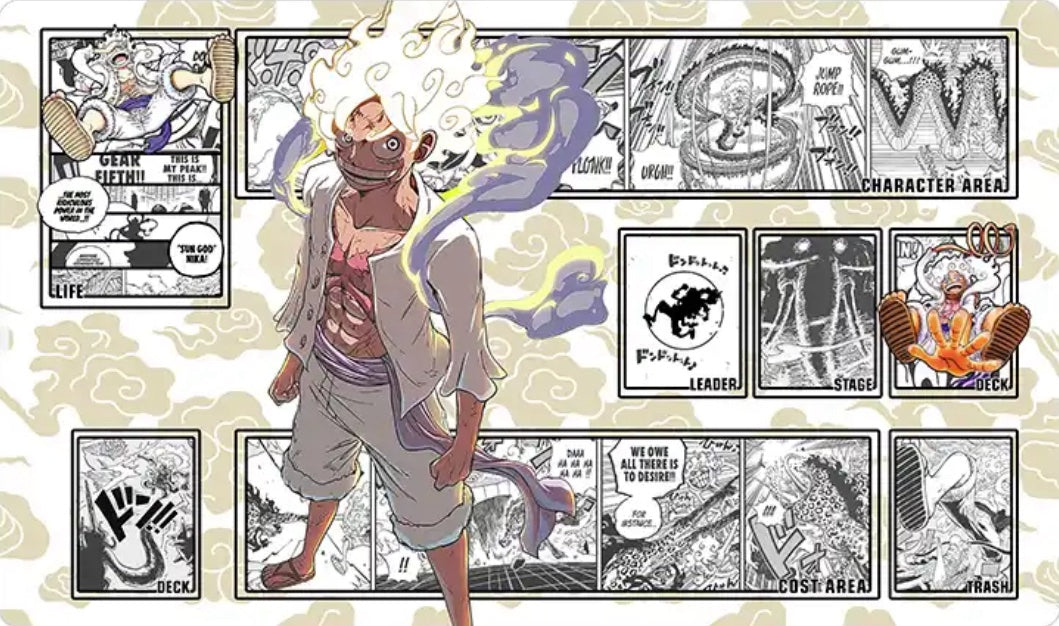 Monkey D. Luffy Gear 5 Playmat (One Piece TCG)