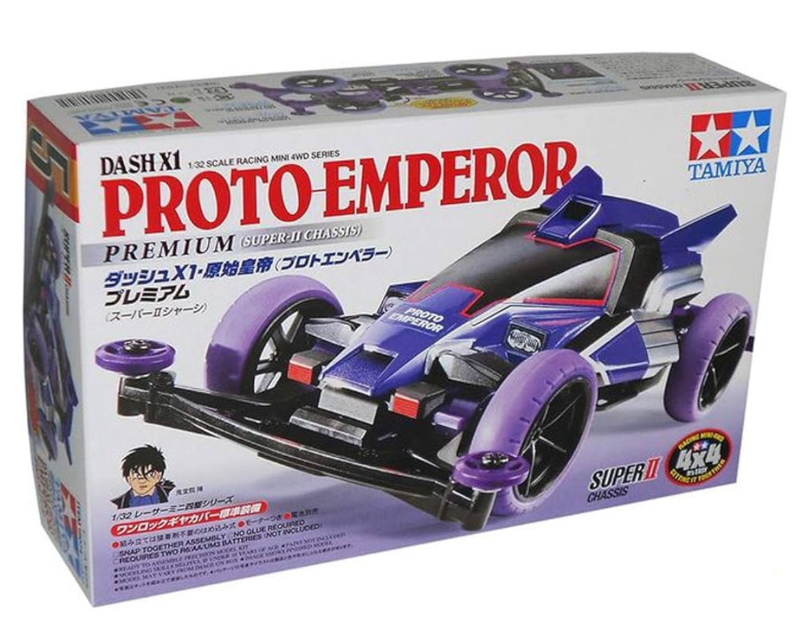 Tamiya Racer Mini 4WD Series No.74 Proto Emperor Premium Super II Chassis 18074