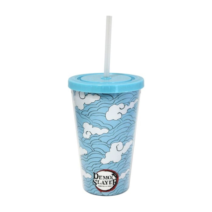 Demon Slayer with Tumbler and Straw