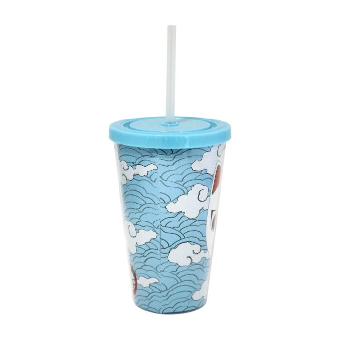 Demon Slayer with Tumbler and Straw