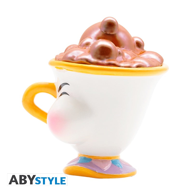 DISNEY - Mug 3D - The Beauty and the Beast Chip with bubbles