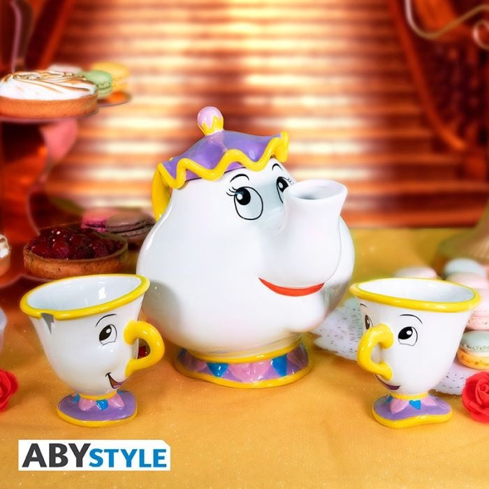 DISNEY - Teapot set - Mrs. Potts and Chip