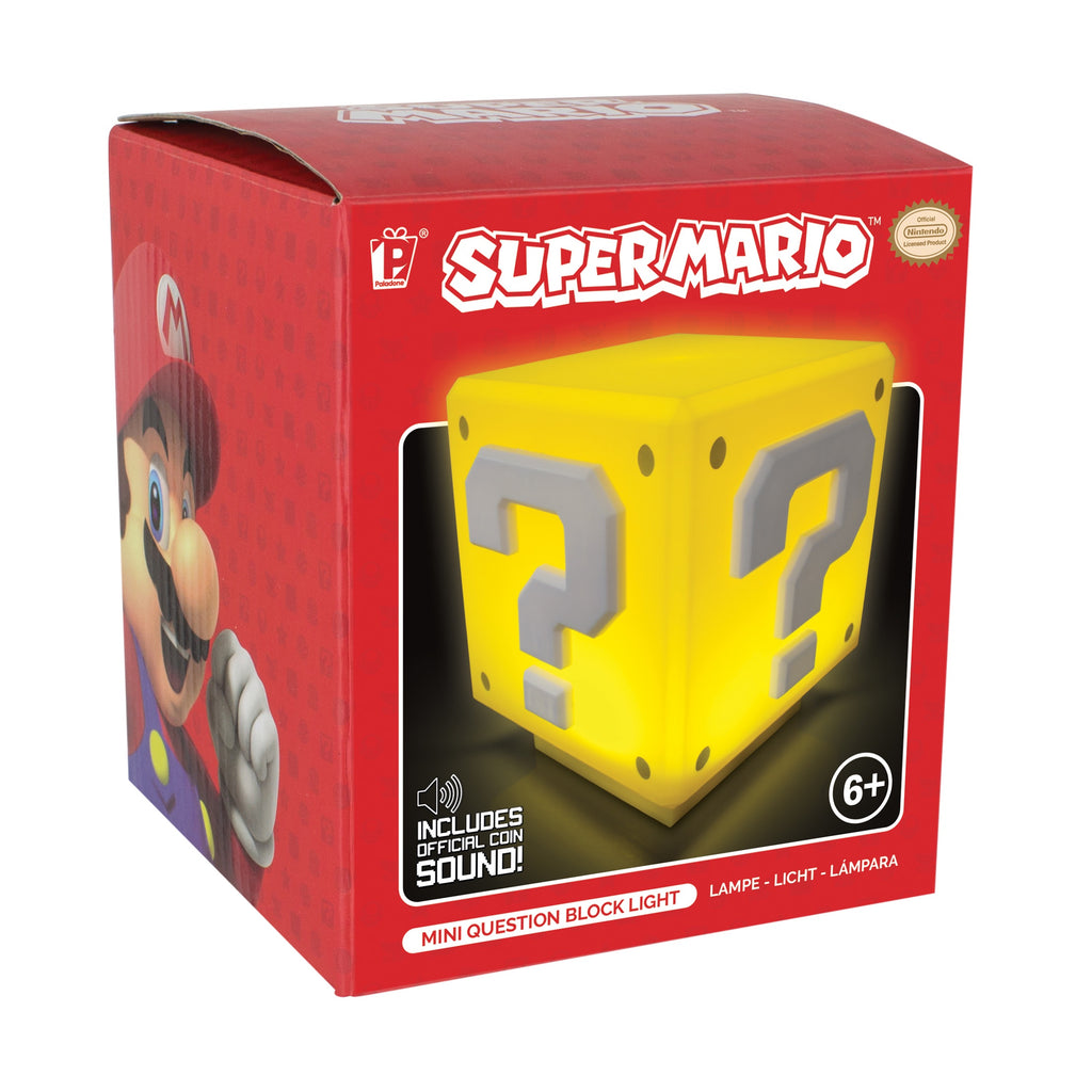 Super Mario Bros. Mini Question Block Light