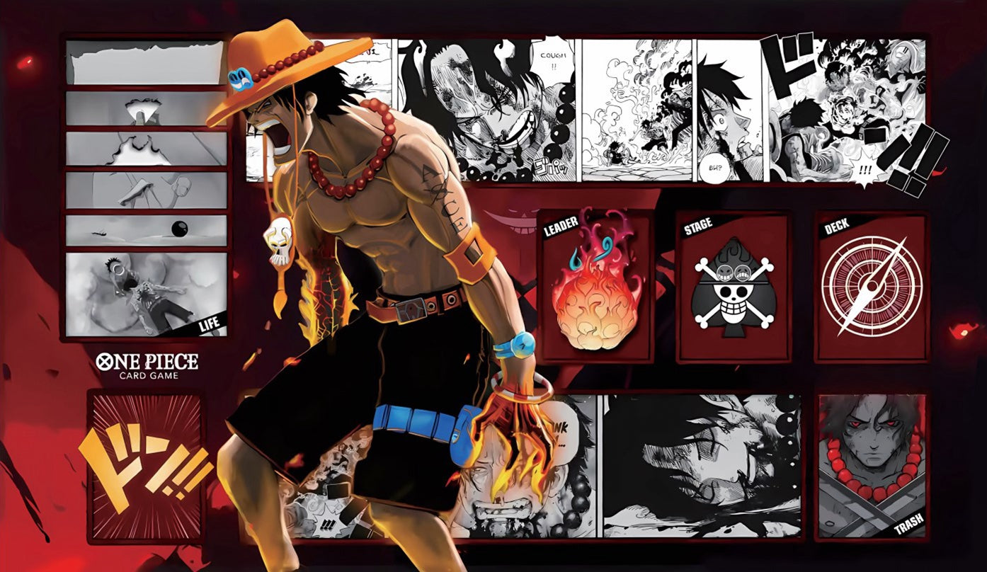 One piece - Ace (Manga themed Playmat)