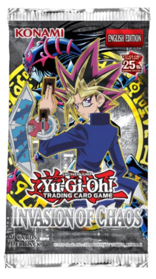 Yu-Gi-Oh! TCG: Legendary Collection Reprint 2023 Invasion Of Chaos Booster packs