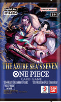 One Piece Card Game OP-14 The Azure Sea’s Seven English loose foil booster pack